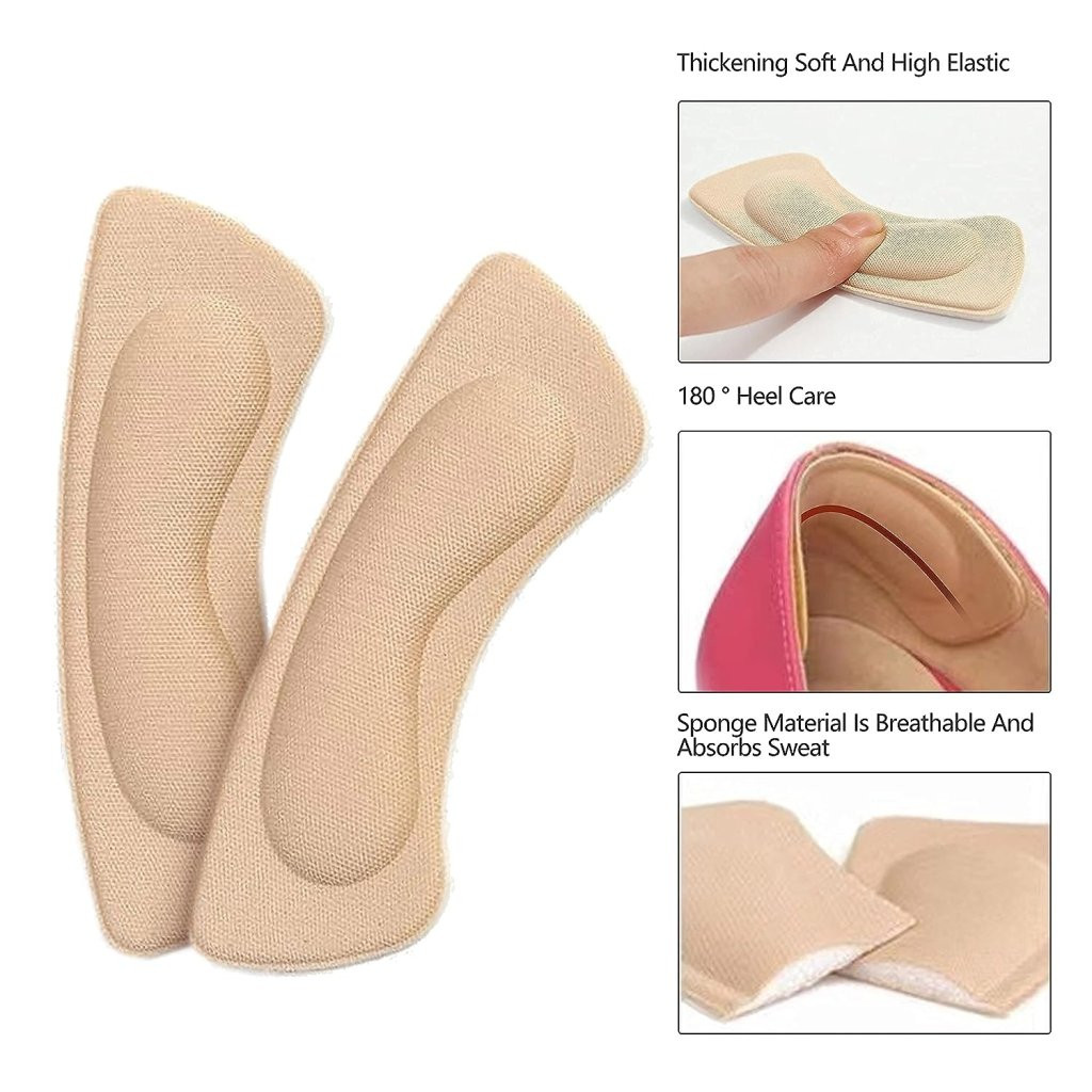 Heel Liner Grips Cushions Inserts For Loose Shoes Shoe Insoles 2 Pair @ ₹ 119 Personal Care